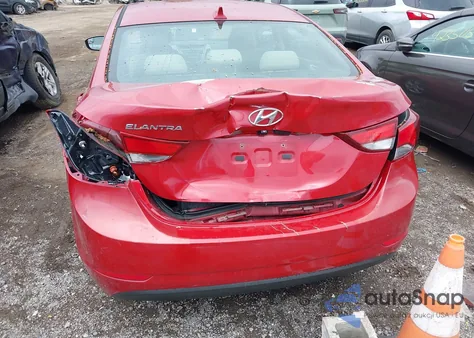 2016 Hyundai Elantra Value Edition from USA, damaged, VIN KMHDH4AE0GU479658
